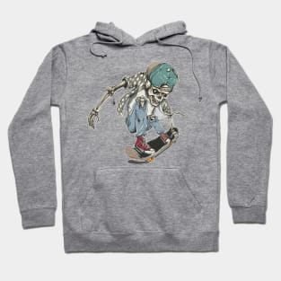 Halloween Skull Skate Hoodie